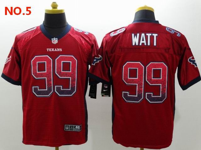 Houston Texans #99 J.J. Watt Men's Nike Jersey NO.5;